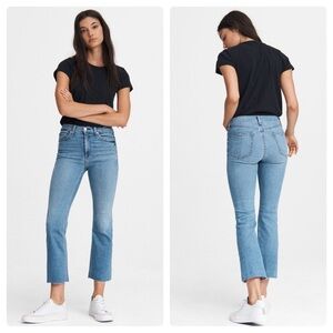 Rag & Bone 70’s Hana High Rise Flare Jeans Levee (J4)